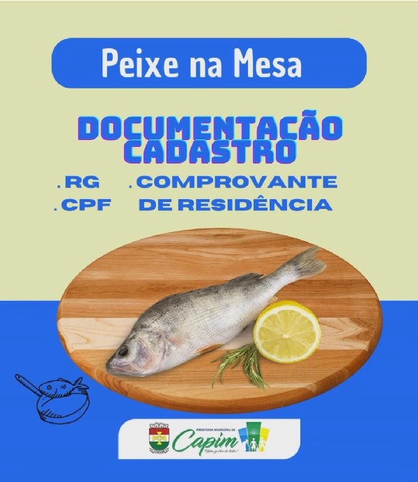 PROJETO PEIXE NA MESA